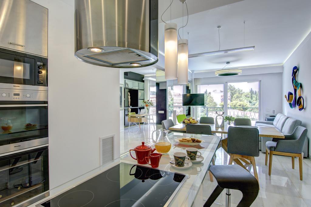 Frixos Acropolis Luxury Apartment Aten Exteriör bild