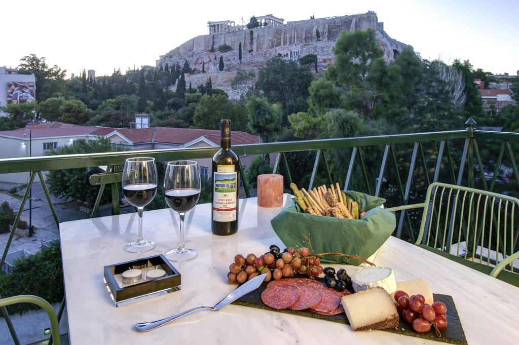Frixos Acropolis Luxury Apartment Aten Exteriör bild
