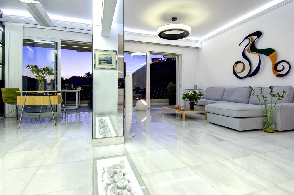 Frixos Acropolis Luxury Apartment Aten Exteriör bild